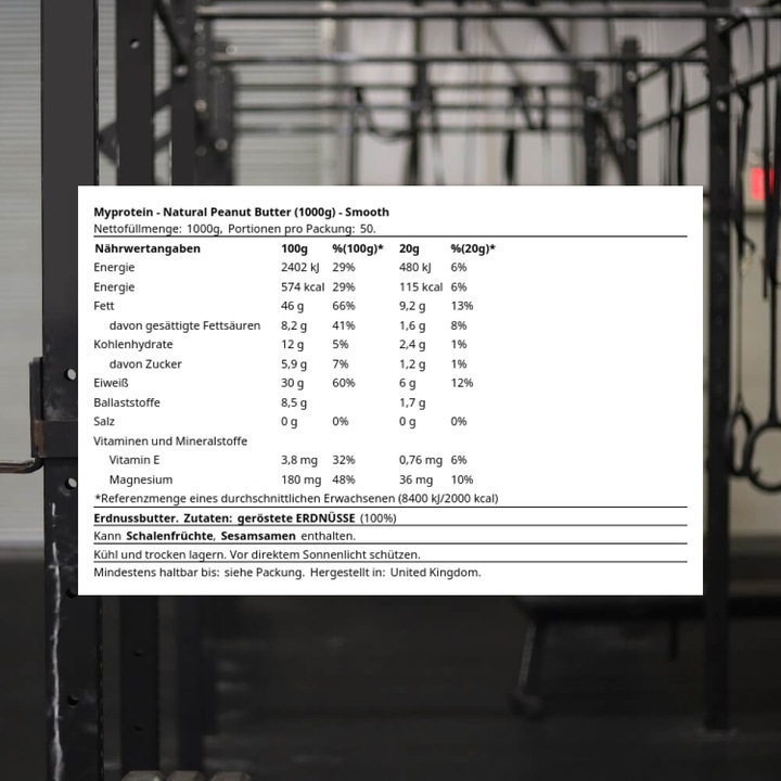 Image du produit MyProtein Original (1000 g)