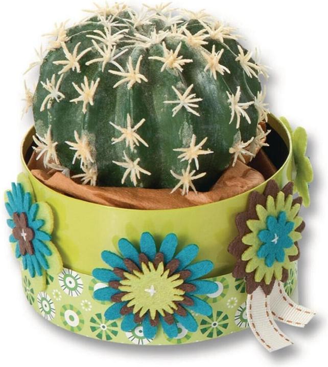 Produktbild Folia Filzsticker Blumen Lime