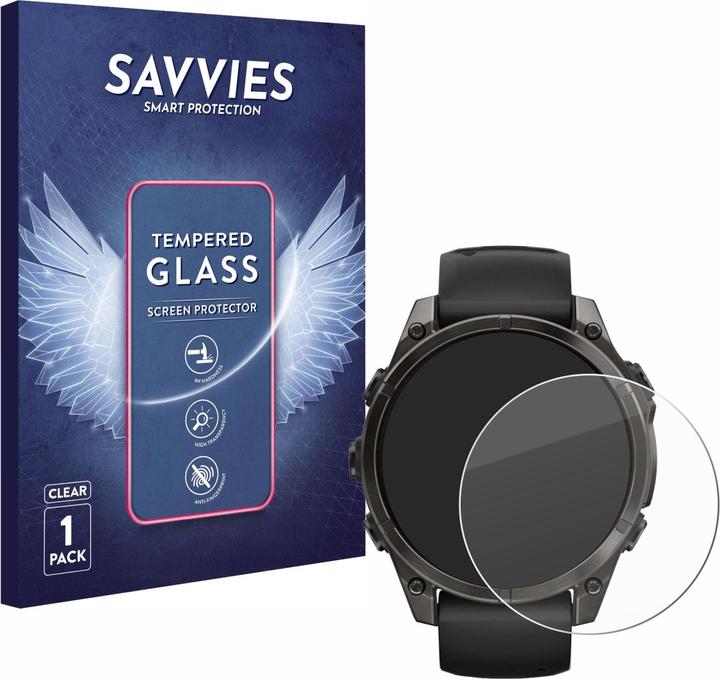 Produktbild Savvies Panzerglas Displayschutz 9H Schutzglas Glas Klar Transparent