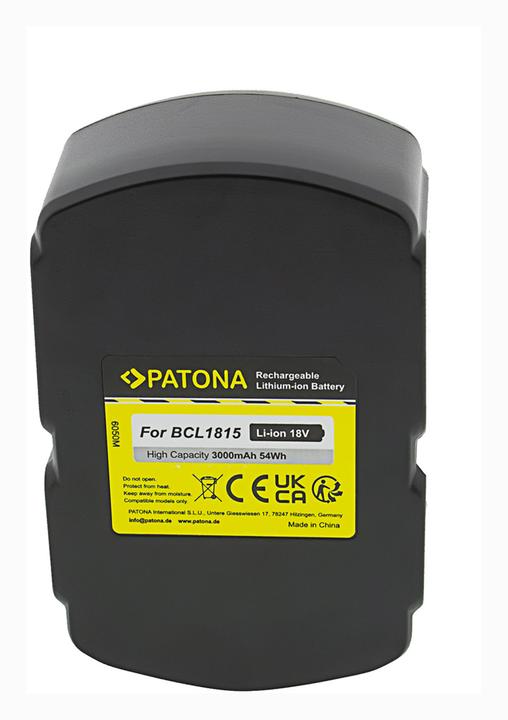 Produktbild Patona Akku f. Hitachi Werkzeuge 18V 3000 mAh Li-Ion BCL1815 EBM1830 WR18DL (18 V)