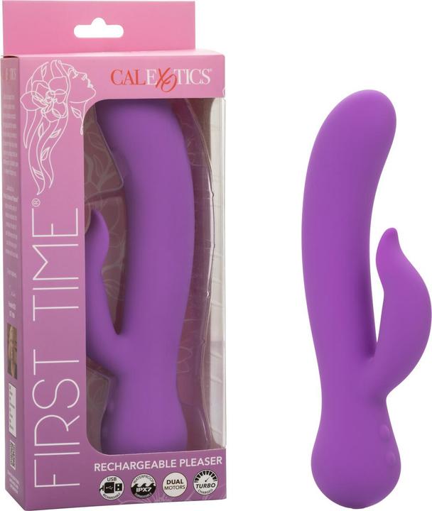 Produktbild CalExotics First Time Vibrator Pleaser Wiederaufladbar Lila