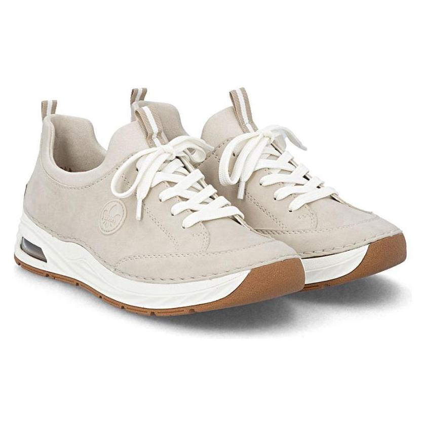 Rieker, Damen, Halbschuhe, Beige Damenschuhe, Beige, (42)