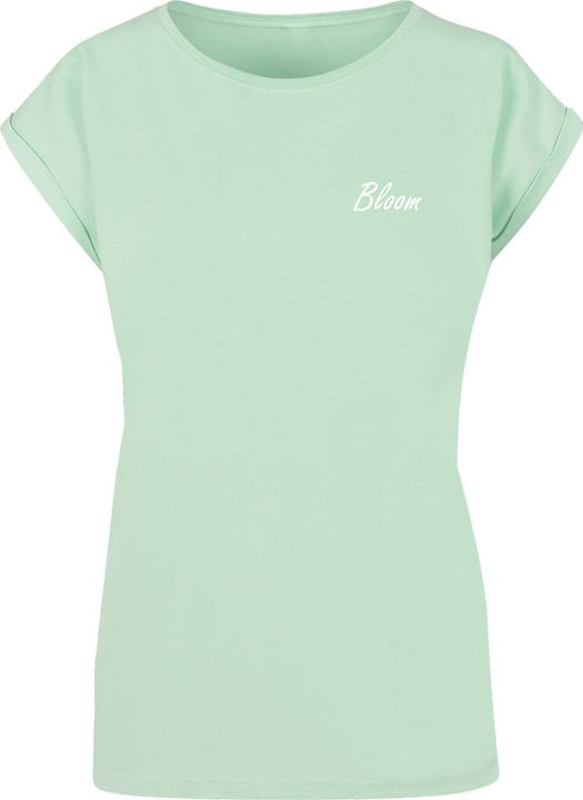 Produktbild Merchcode Ladies Flowers Bloom Extended Shoulder Tee - 113661 (XS)