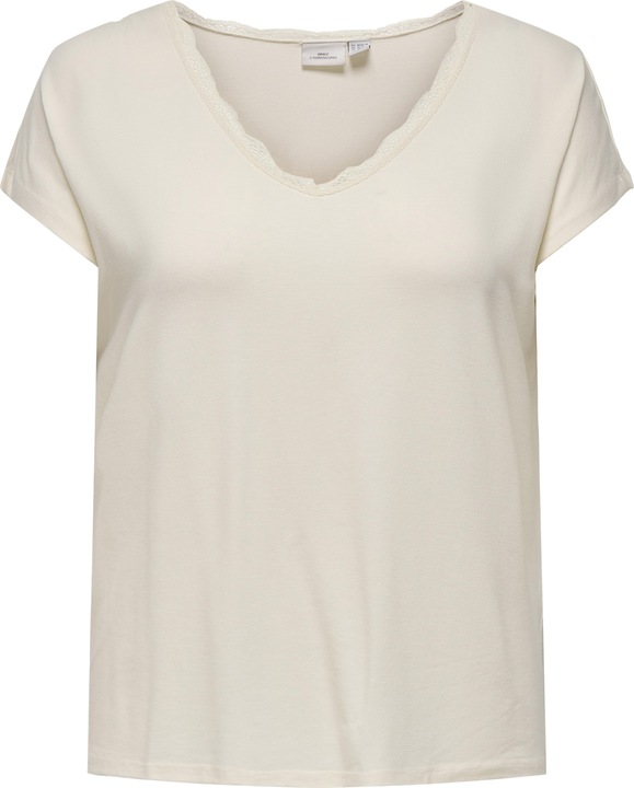 Only Normal geschnitten V-Ausschnitt Curve Top Top