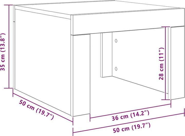 Image du produit vidaXL Couchtisch