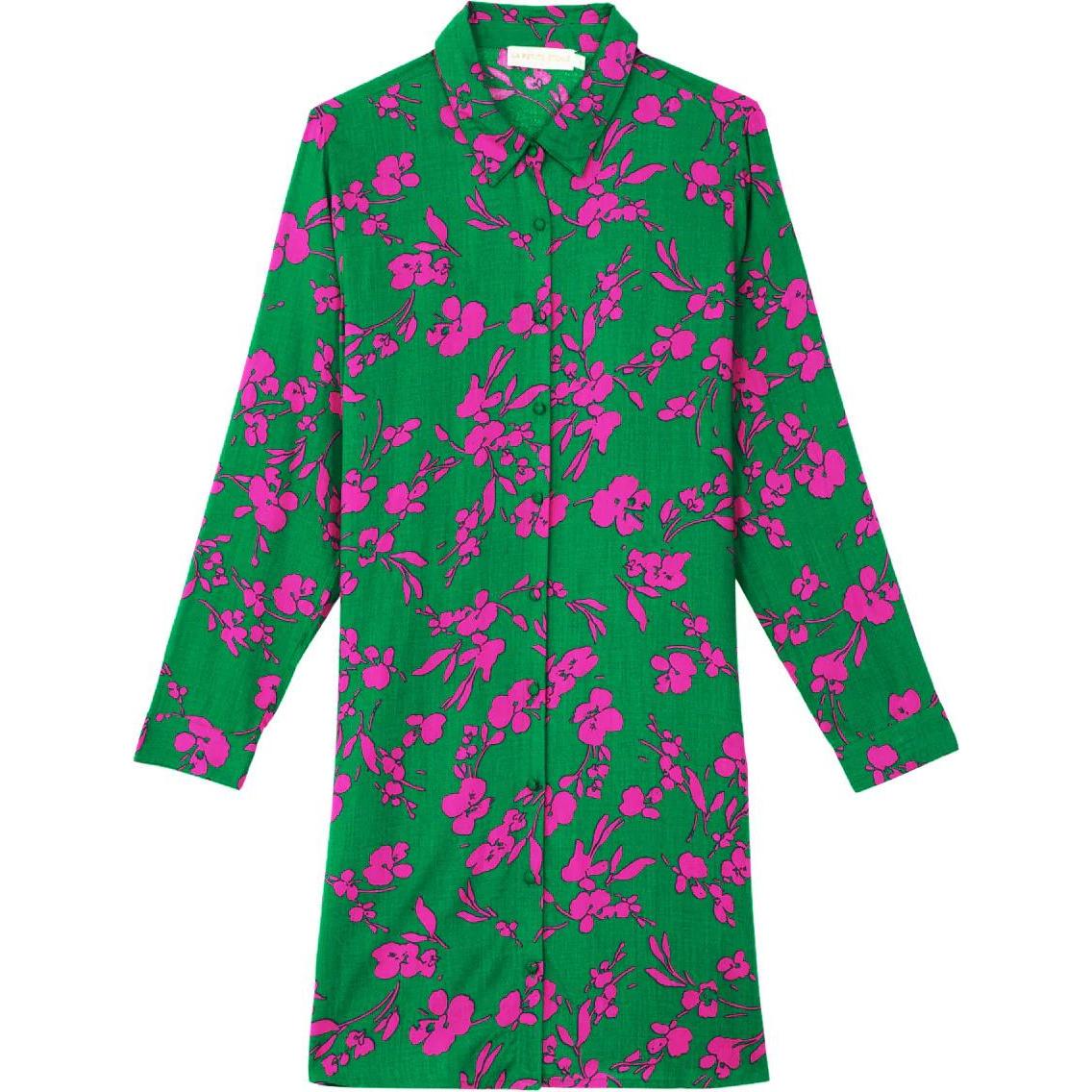 La Petite Étoile, Damen, Kleider, kleid damen kari, Grün, (38)