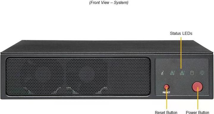 Immagine prodotto Supermicro Barebone IoT SuperServer SYS-E200-12A-4C