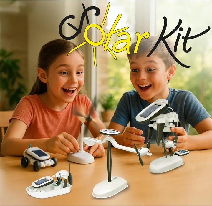 Actual product image Jamara Kids Solar Kit 6in1 schwarz/weiss