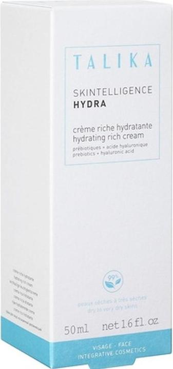 Actual product image Talika SKINTELLIGENCE HYDRA Hydrating Riche Cream Day & Night 50ml (50 ml, 24h cream)