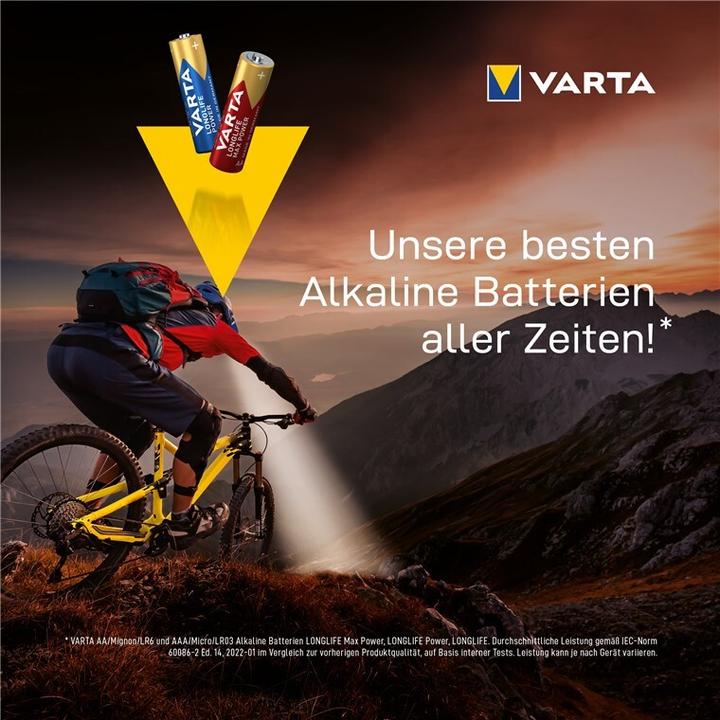 Immagine prodotto Varta F4 (4 pz., AA, 2850 mAh)