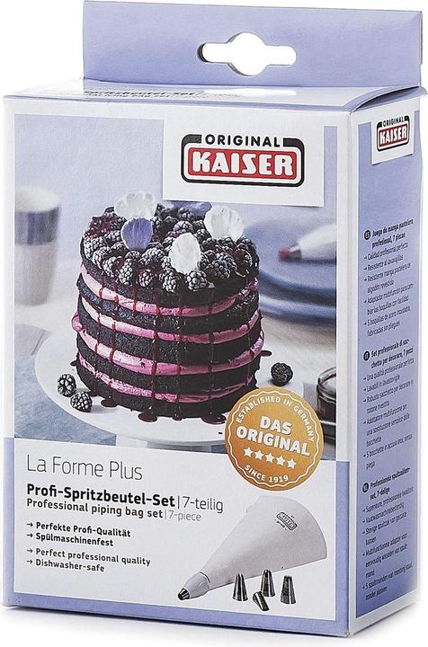 Actual product image Kaiser Profi Set Perfect (Piping bag set, 500 ml)