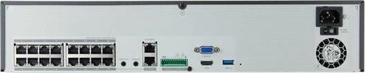 Produktbild Hanwha 16CH 32MP 140Mbps 4 Bay PoE (Netzteil)