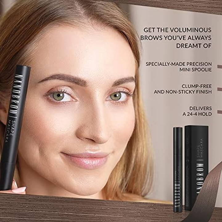 Immagine prodotto Nanobrow - Mascara Shape Marrone (Porpora, Rosa)