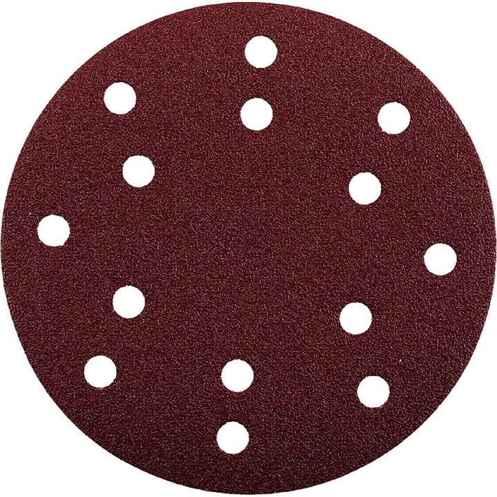 Actual product image kwb Velcro adhesive discs 150 Perforated K180/5pcs. (180)