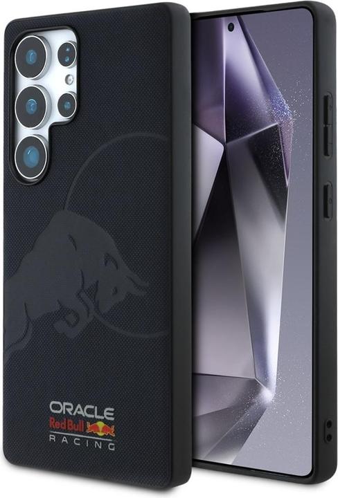 Image du produit Red Bull Leather Meshed Debossed Bull MagSafe Case for Samsung Galaxy S25 Ultra Navy Blue (Samsung Galaxy S25 Ultra)