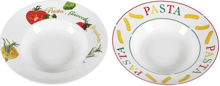 Produktbild Wellco Pastateller Milano Porzellan Ø27cm assortiert (1 x, 27 cm)