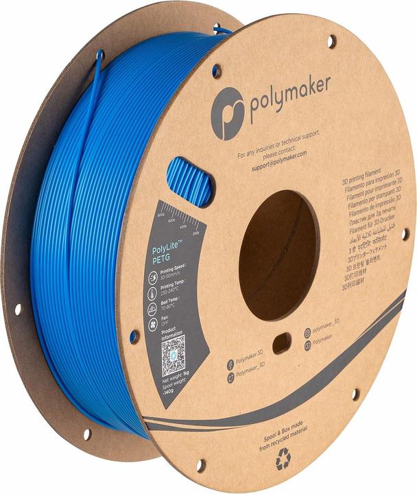 Image du produit Polymaker PolyLite PETG (PETG, 1.75 mm, 1000 g)