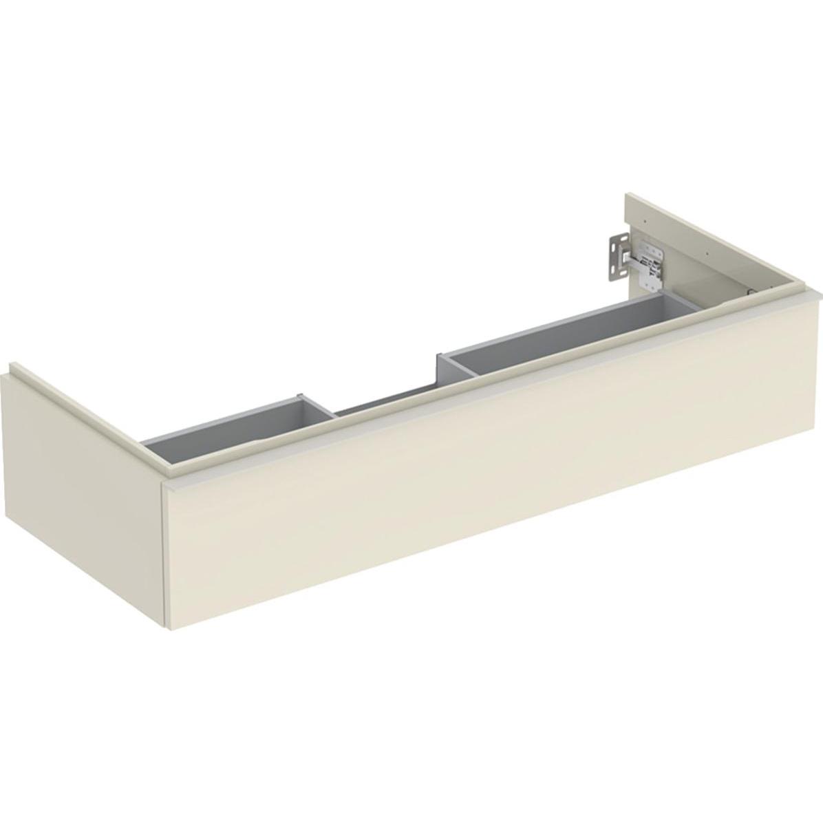 Geberit, Waschbeckenunterschrank, iCon Unterschrank für Waschtisch, 1 Schublade, 118,4x24,7x47,6 cm, 502313 (118.5 x 47....