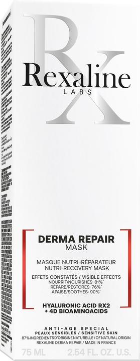 Image du produit Rexaline Masque apaisant pour peaux sensibles Derma Repair (Masque) 75 ml (3 ml)