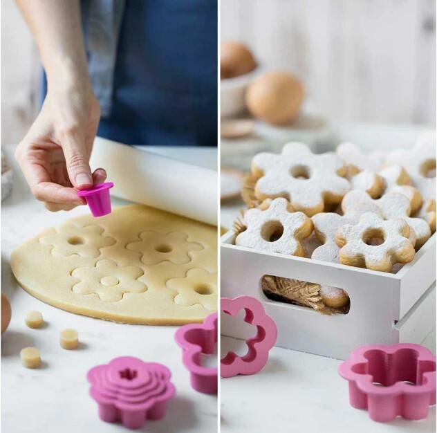 Produktbild Decora Guetzli-Ausstecher-Set 6 Stück, Blume