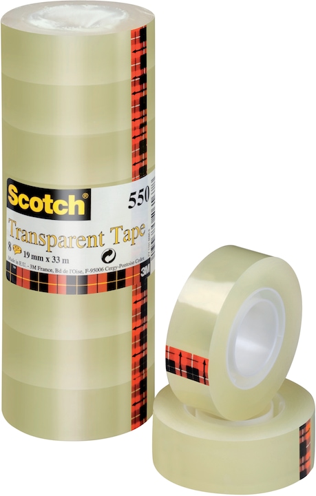 Scotch adhesive tape 550, transparent (19 mm)