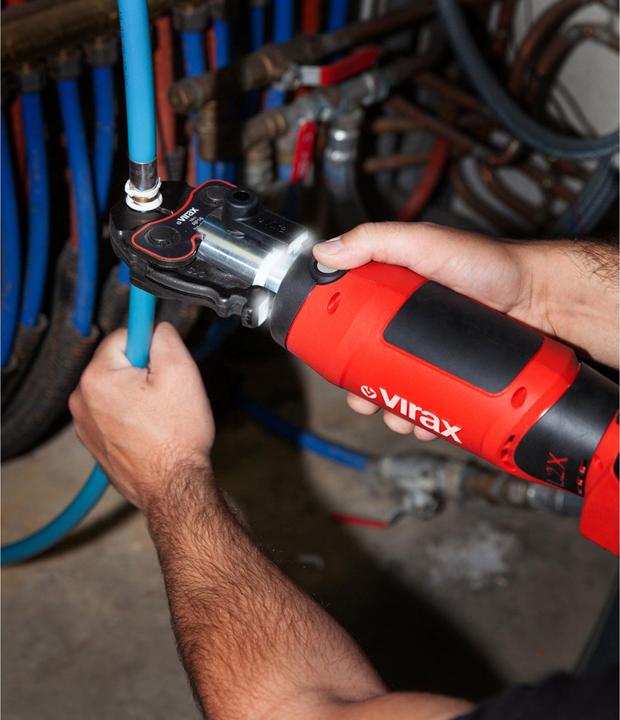 Actual product image Virax L2X Mutternzange + TH 16-20-26 +2 Akkus