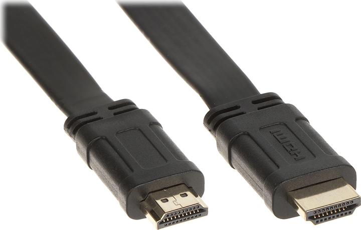 Image du produit NoName Câble HDMI - HDMI czarny (HDMI-7.0-FL) (7 m)