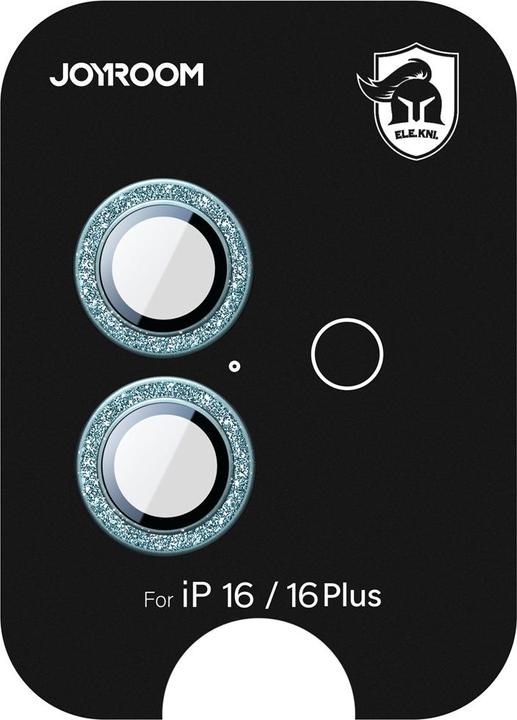 Joyroom JR-MSF0301 Camera Lens Protector for iP16/iP16 Plus-Green (1 pcs., Apple iPhone 16, Apple iPhone 16 Plus)