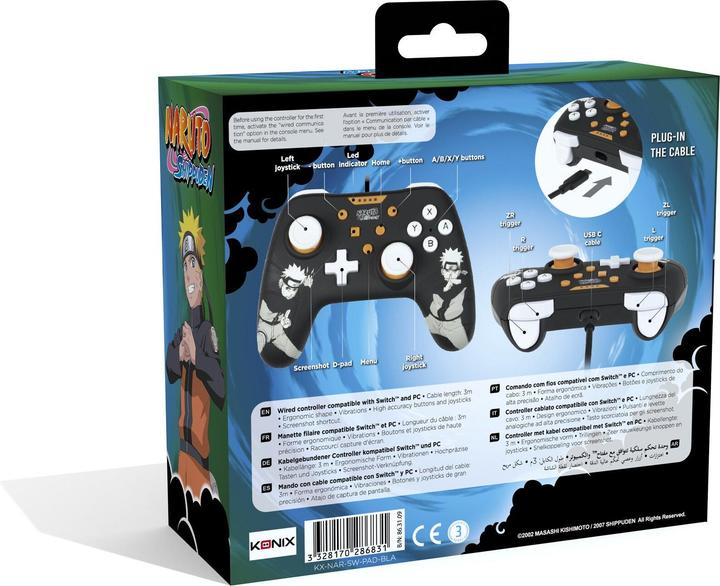 Productafbeelding Konix Naruto Gamepad (PC, Switch)