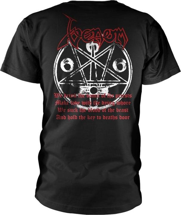 Produktbild Venom Black Metal Red Print (L)