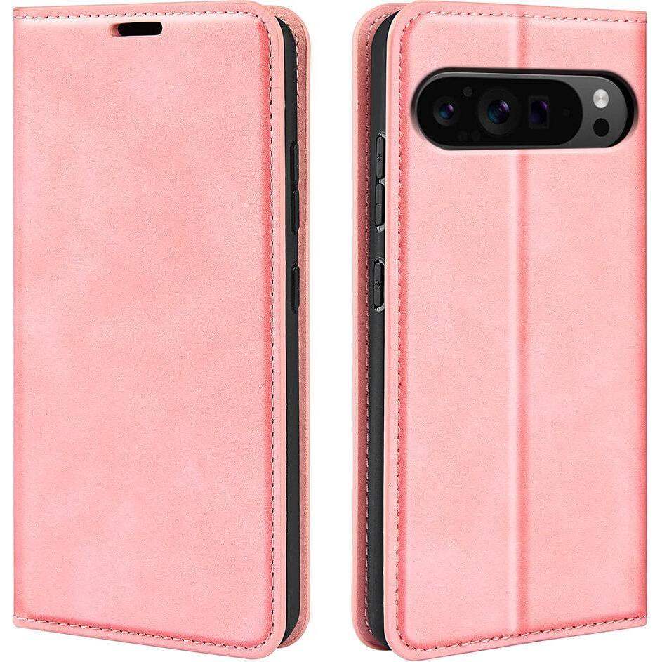 Cover-Discount Google Pixel 9 Pro XL - Custodia Stand Flip Cover (Google Pixel 9 Pro XL), Cover smartphone, Rosa