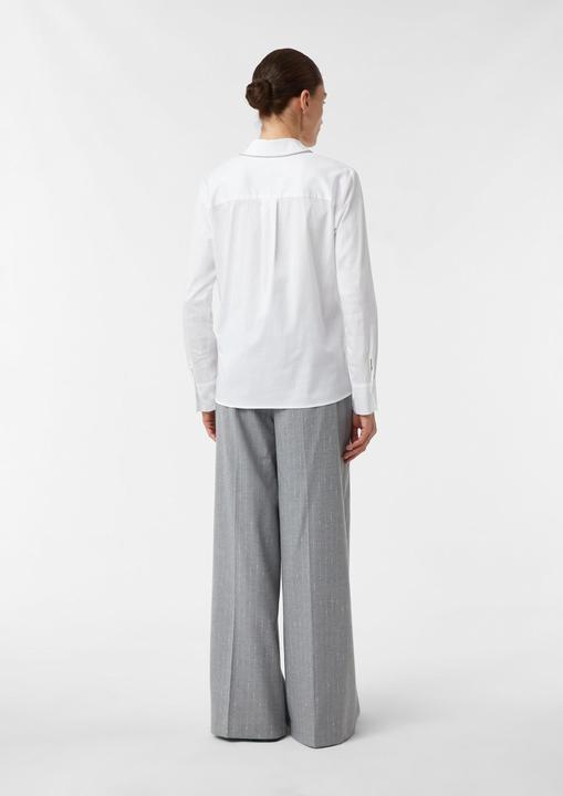 Immagine prodotto Comma Bluse Hemdbluse aus Baumwollpopeline mit Schmuckdetails (36)