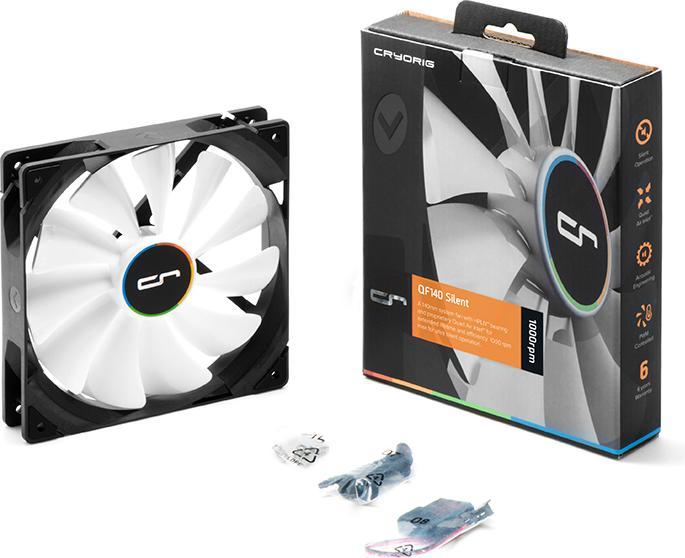 Produktbild Cryorig QF140 Silent - 140mm, PWM, 200-1000U/min (140 mm, 1 x)