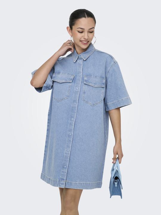 Immagine prodotto Only ONLSOPHIE Kurzes Kleid Jeanskleid (L)