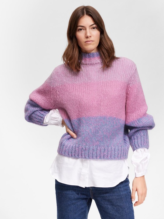 Actual product image Selected Femme Mohair Mix Knit Sweater (L)