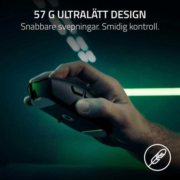 Actual product image Razer Deathadder V4 Pro Mouse White (Wireless)