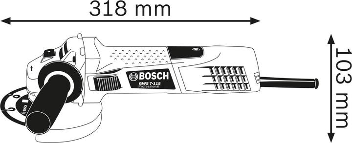 Immagine prodotto Bosch Professional smerigliatrice angolare (115 mm)