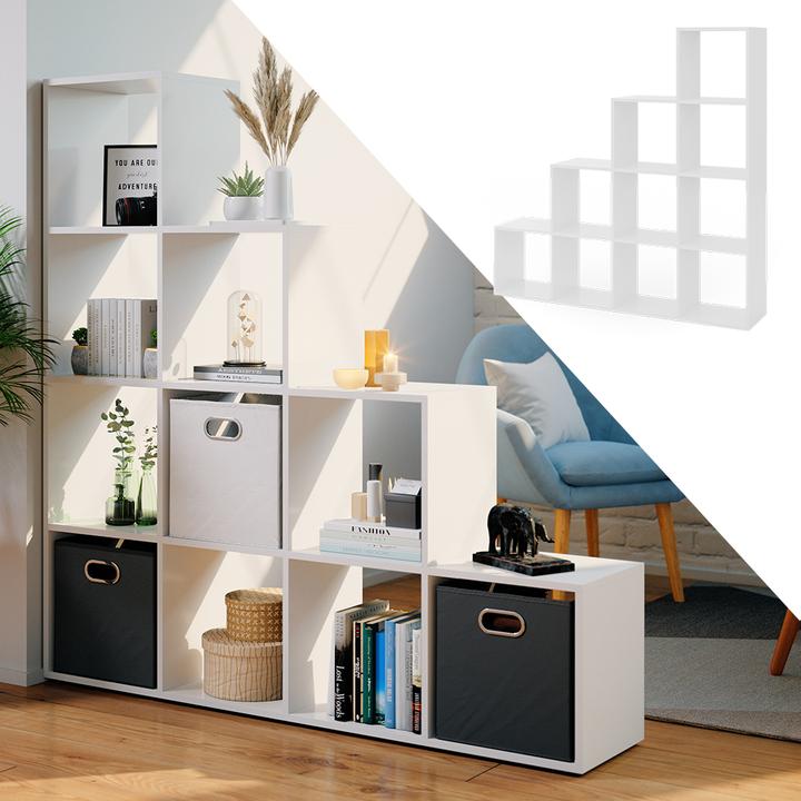 Produktbild Vicco Treppenregal (142.5 x 29 x 140 cm)