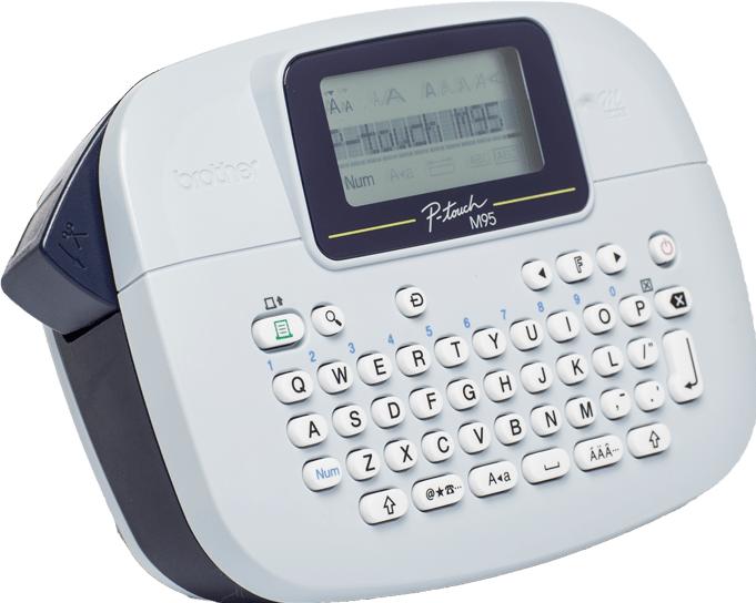 Image du produit Brother PT-M95 Etiqueteuse portable - imprimante d'étiquettes/colliers - transfert thermique