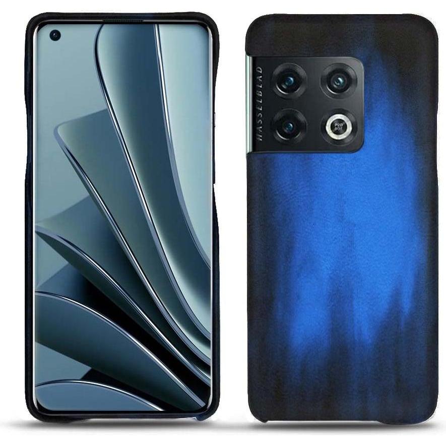 Noreve Lederschutzhülle (OnePlus 10 Pro), Smartphone Hülle, Blau