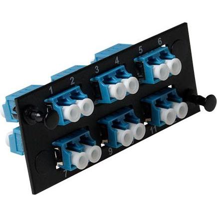 Thumbnail - Molex LC Duplex 12 Fiber adapter plate, Singlemode OS2, Netzwerkkabel