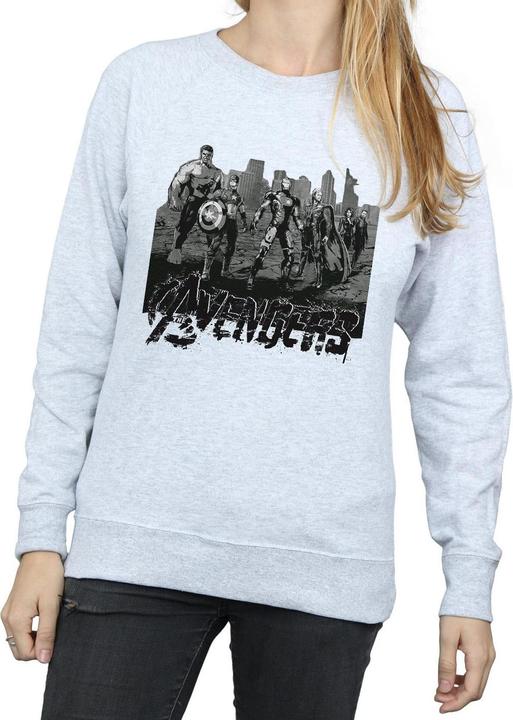 Produktbild Avengers Mono Team Art Sweatshirt (S)