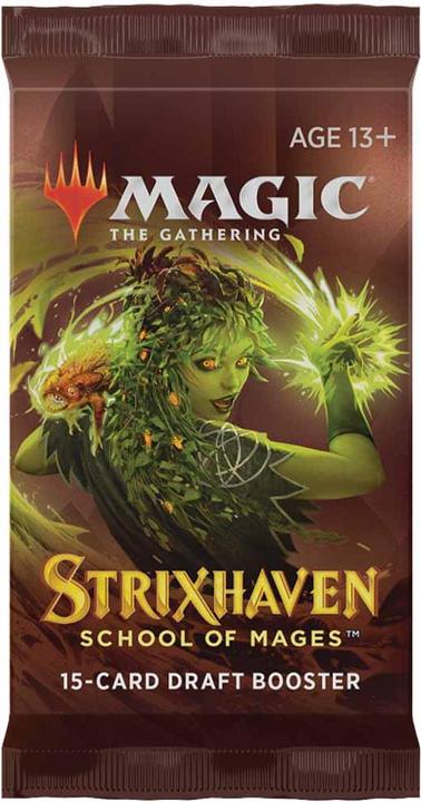 Immagine prodotto Magic the Gathering Strixhaven School Of Mages – Draft Booster Pack (Inglese, Pacchetto Booster)