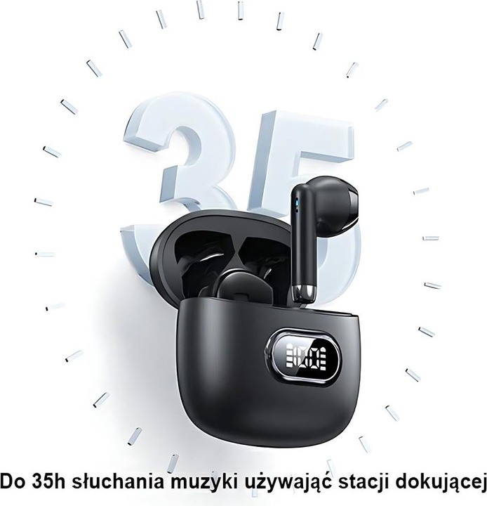 Actual product image Usams IA15 Bluetooth Headphones Digital (ANC, Wireless)