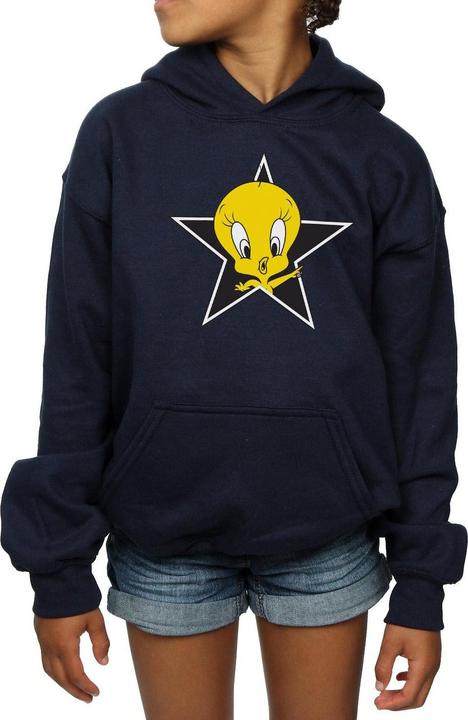 Produktbild Looney Tunes Tweety Pie Star Kapuzenpullover Mädchen (152, 158)