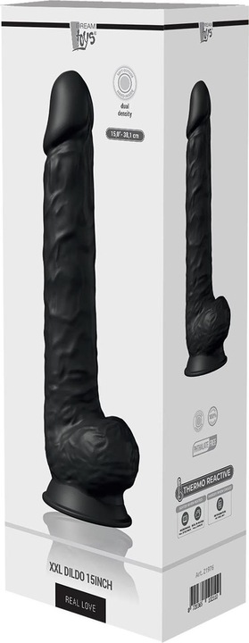 Image du produit Dreamtoys Godemichés Dream Toys Real Love Black 38 cm