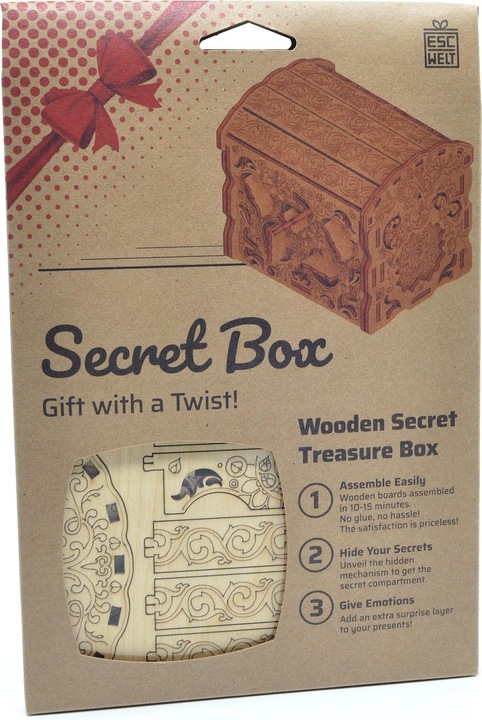 Immagine prodotto Escape Welt Scatola segreta ""Tesoro"" - Kit scatola puzzle (Tedesco)