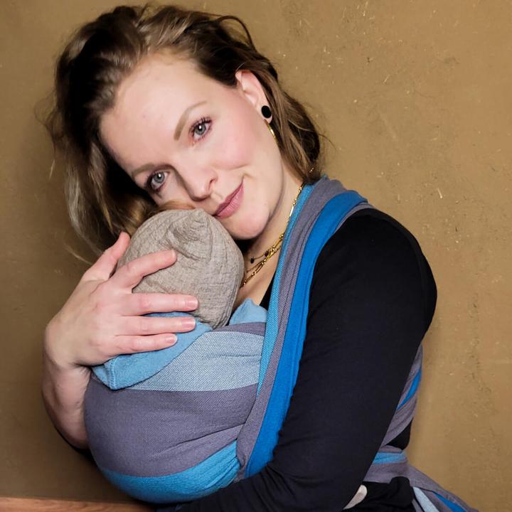 Actual product image Hoppediz Baby sling woven baby sling (5.40 m)