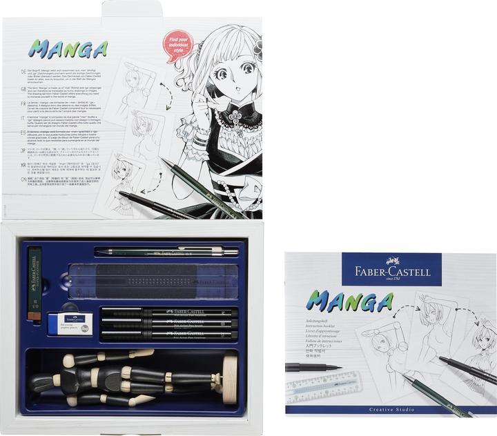 Immagine prodotto Faber-Castell Starter Set Manga (Nero, 19 x)