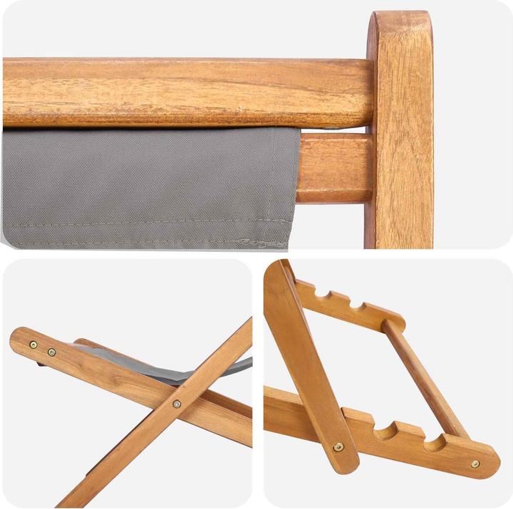 Produktbild vidaXL Liegestuhl (107 cm)
